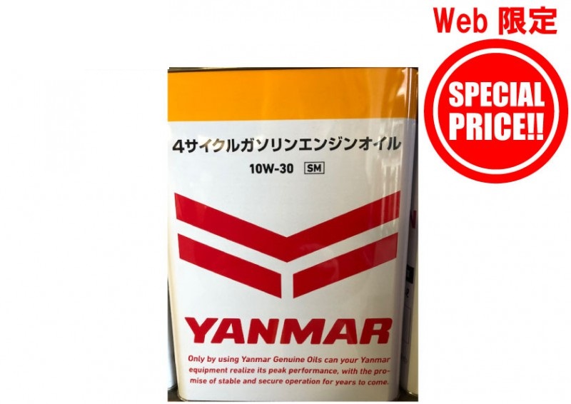 4サイクルガソリンオイルSM　20L　[農機具 農機 オイル]