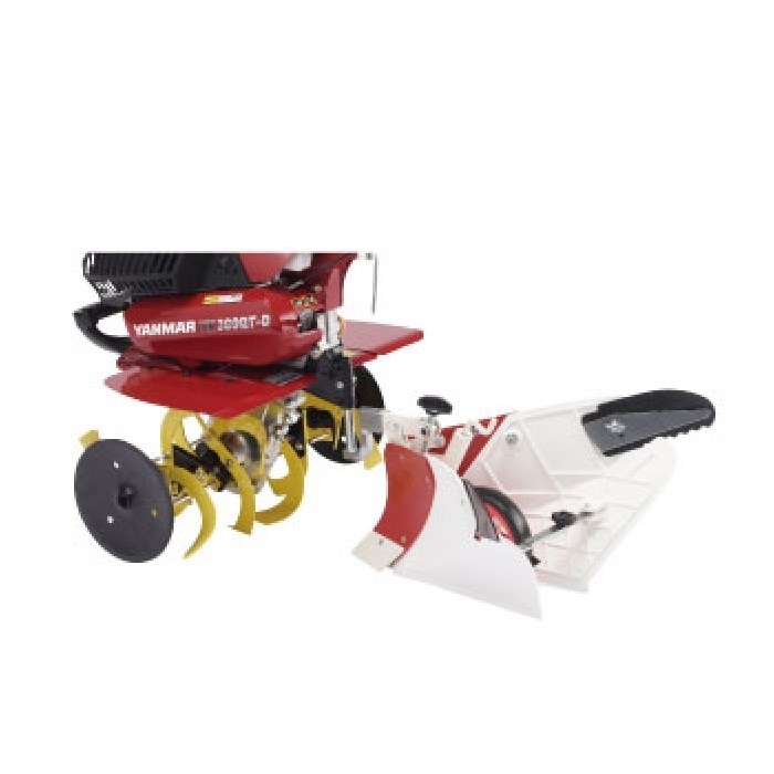 ヤンマー　YK-QTシリーズ(ミニ耕うん機) アタッチメント　プラ溝竣器BプラスMT(尾輪付き)　7S0024-90002
