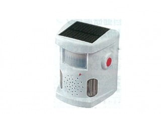 ソーラー式防獣・防鳥アラーム　防滴タイプ